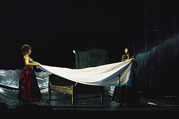 Szene aus Le Nozze di Figaro in der Flimm-Inszenierung