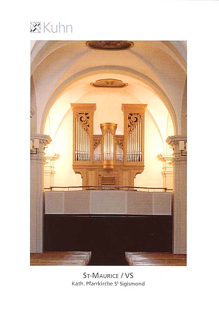 Gediegene Instrumentenbeschriebe für Kuhn Orgelbau - den "Rolls Royce unter den Orgeln"