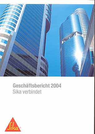 Geschäftsbericht Sika 2004